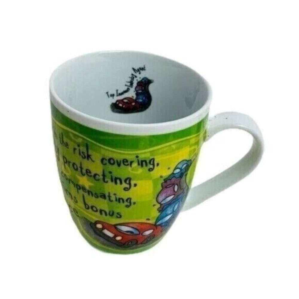 History And Heraldry Mug Top Insurance Industry Agent Coffee Tea Cup H&H